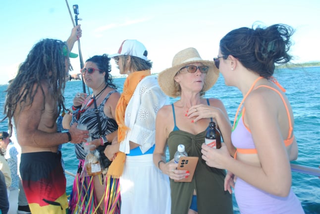 Yamon Red Stripe Catamaran Negril Jamaica